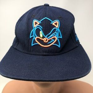 Sonic The Hedgehog Video Game Baseball Cap Snap Back